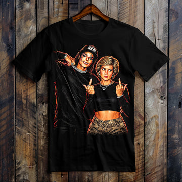 King&PrincesD Black Adult Tee